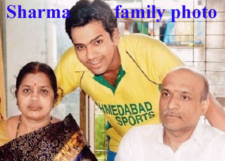 Rohit Sharma family