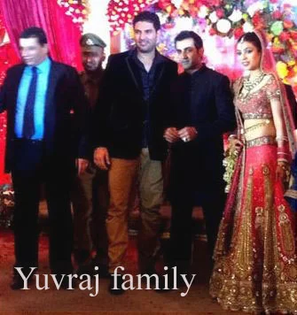 Yuvraj Singh family