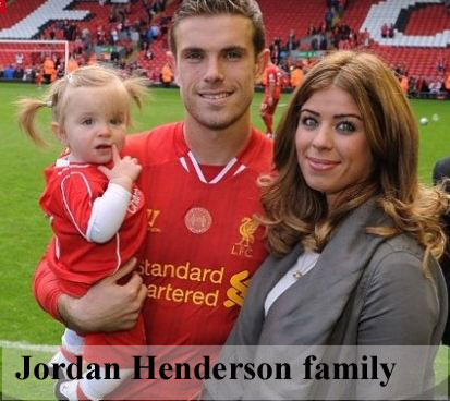 Jordan Henderson family