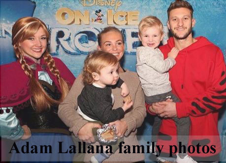 Adam Lallana family