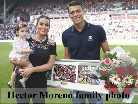 Hector Moreno family