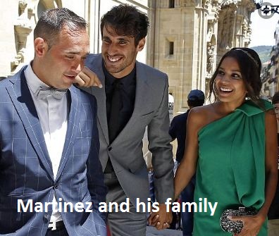 Javi martinez family