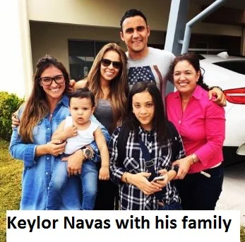 Keylor Navas family