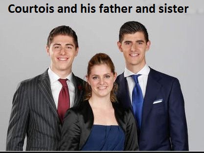Thibaut Courtois family