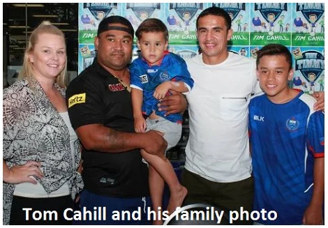 Tom Cahill family