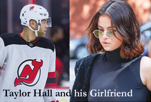 Taylor Hall and his girlfriend