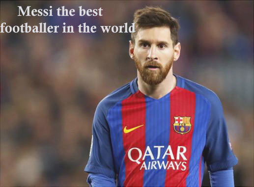 Messi the best footballers 