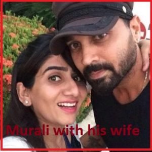 Murali Vijay wife Nikita
