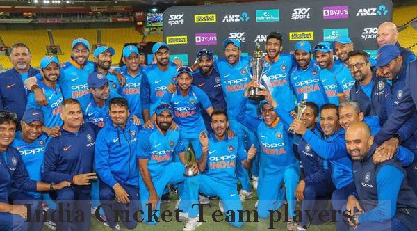 India Cricket team players