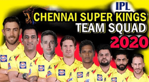 Chennai Super Kings players 2020