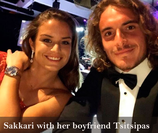 Maria Sakkari's boyfriend