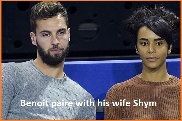 Paire with his wife Shym