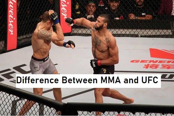 difference between MMA and UFC