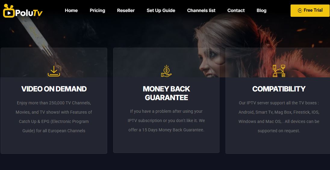 Polu TV subscriptions