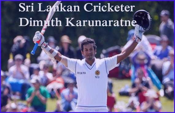 Karunaratne cricketer Sri Lankan