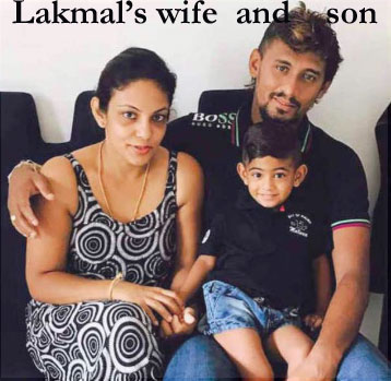 Suranga Lakmal's wife
