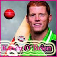 Kevin O Brien Cricketer, Batting career, batting and bowling average