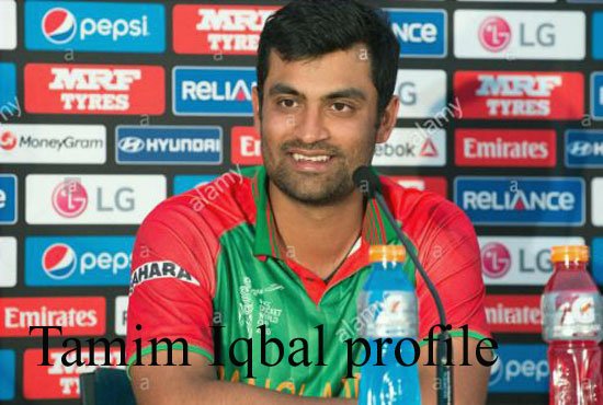 Tamim Iqbal Cricketer, Batting, wife, family, age, height and so