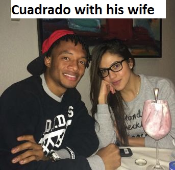 Juan Cuadrado's wife