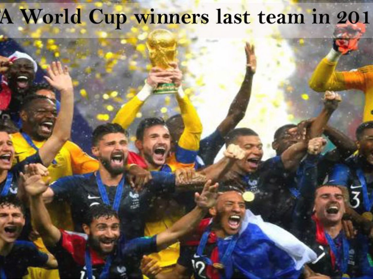 Fifa World Cup Winners List Since 1930 To