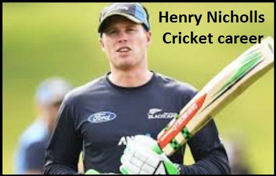 Henry Nicholls cricketer, Batting career, wife, age, family, height and so