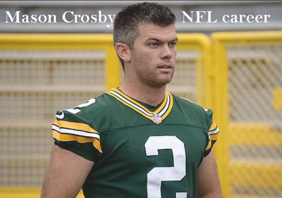 Mason Crosby NFL player, wife, stats, salary, contract and family