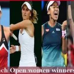 French open women winners