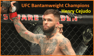 UFC Bantamweight Rankings, Champion, And Weight Division