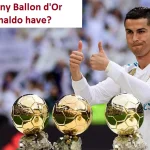 How many ballon d'or does Ronaldo have