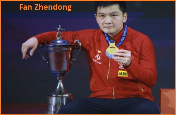 Fan Zhendong table tennis player, wife, net worth, salary, height, family, and more