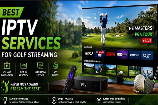 10 Best IPTV Services for Golf Streaming in 2026 (Detailed Review)