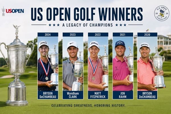 US Open Golf Winners | The Complete Championship History