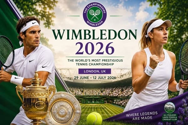 Wimbledon 2026 | Guide to Schedule, Players, And Live Streaming