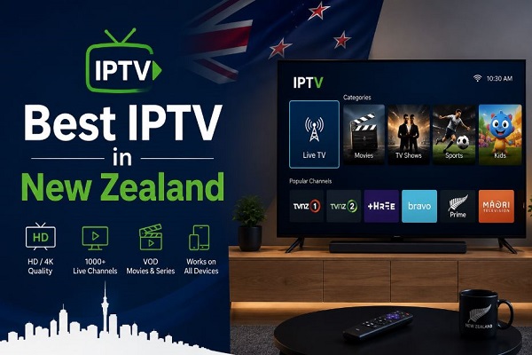 Top 10 Best IPTV in New Zealand 2026 | IPTV Services for Streaming