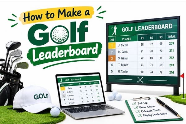 How to Make a Golf leaderboard?